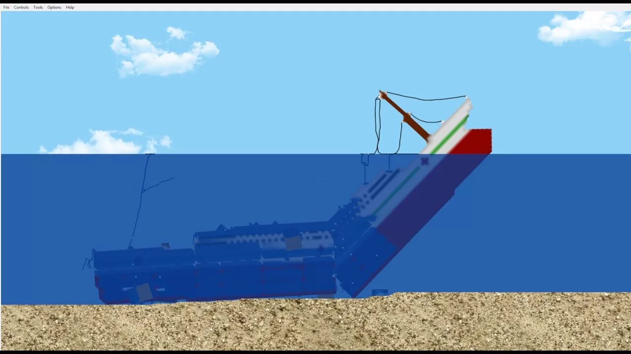 Floating sandbox 1. Британик floating sandbox. флоатинг сандбокс титаник. британик тонет в майнкрафте. когама британик.