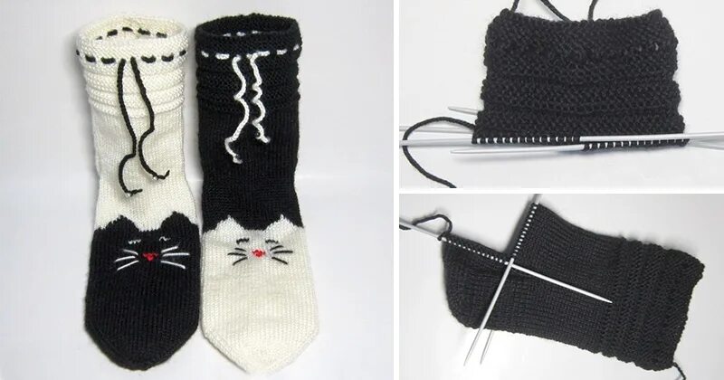 Beautiful cat mittens from Violet Green - free pattern Knitting charts, Colorwor