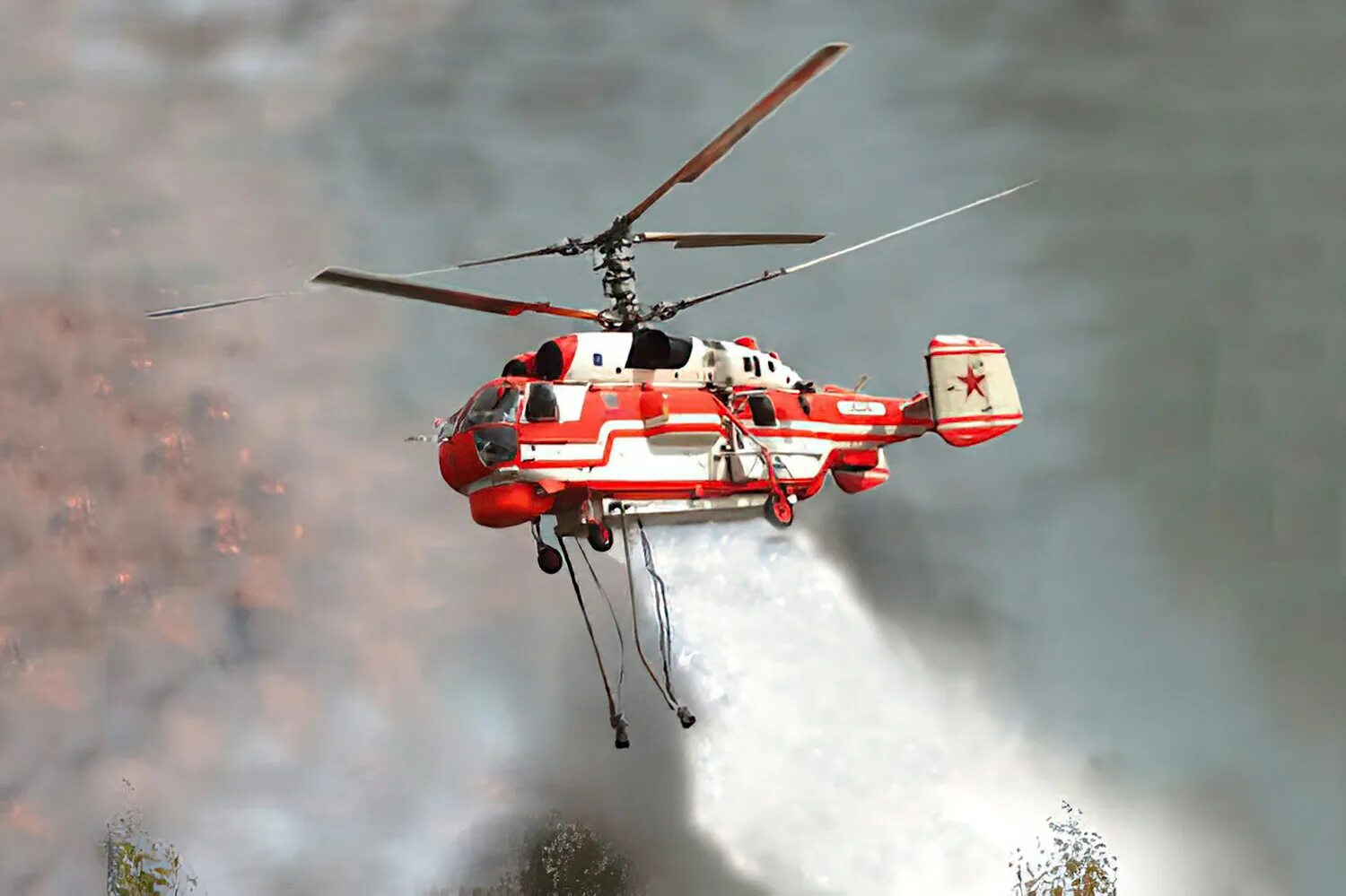 Тушение пожаров с помощью вертолетов впр. Пожарно-спасательный вертолет ка-32а. Пожарный вертолет ка 32. Ка-32а1. Ка-32 вертолёт.