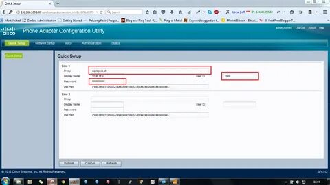Cisco setup