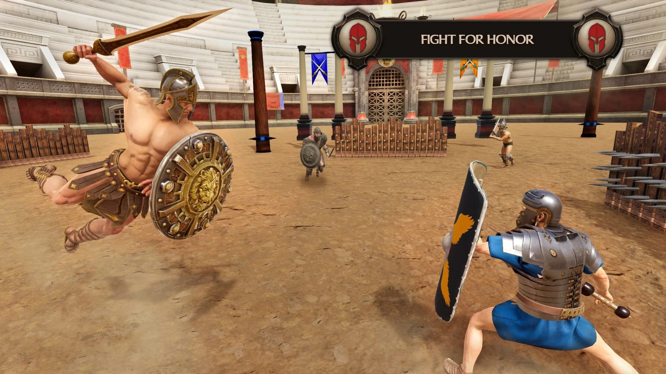 Gladiator arena idle