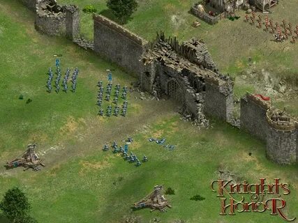 Игра рыцари вид сверху