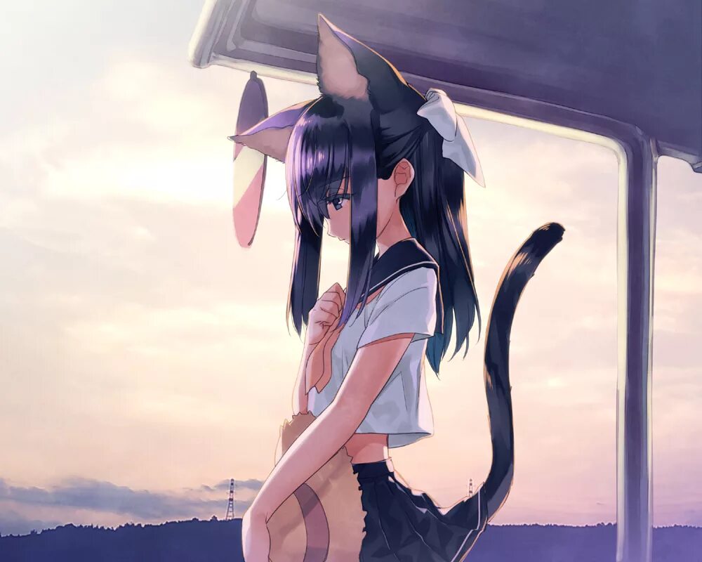 Cat ears girl. Cat ears girl. Cat ears girl. Amashiro natsuki неко арт. Неко уши.