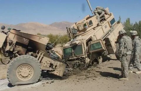 Destroyed vehicles