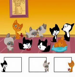 Игра для малышей кот
