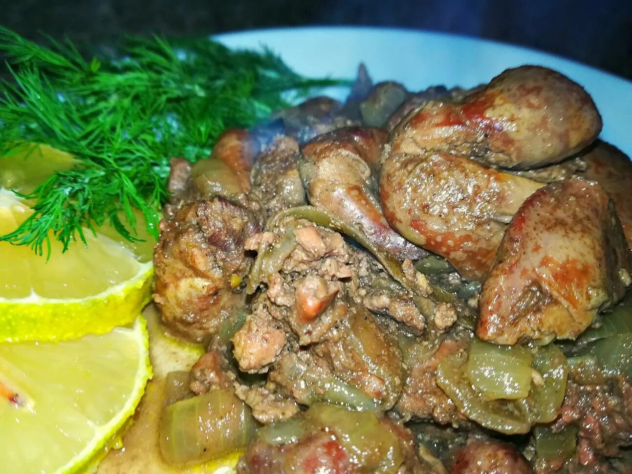 Рецепт приготовления жареной печени