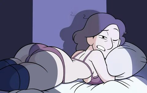 questionable, artist:grimphantom, johanna (hilda), hilda (series), bed, bed...