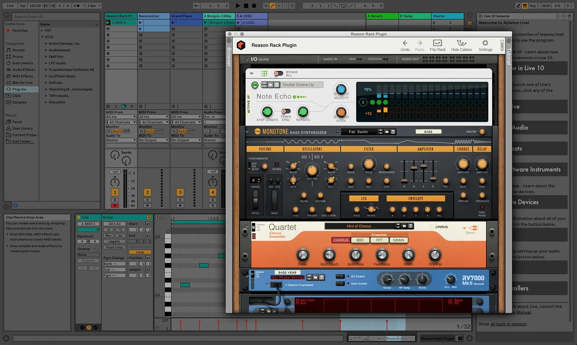 Propellerhead reason 9.5. Reason Studio. Reason программа. Reason секвенсер. Программа plugins