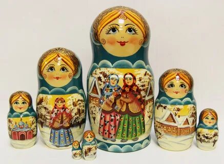 Сергиев посадская матрешка