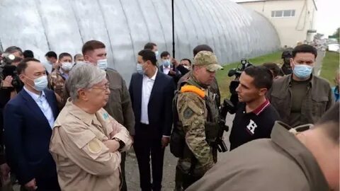 Токаев в костанае