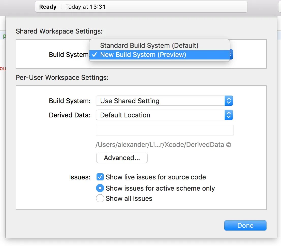 Xcode build settings где найти. System images Xcode. Сеттинг проект и сборка. Default System. New user system