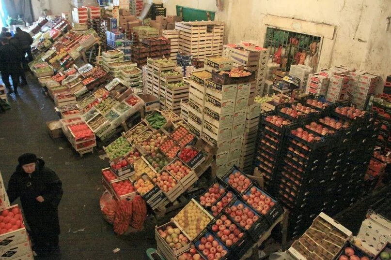 Работа калининской овощебазы
