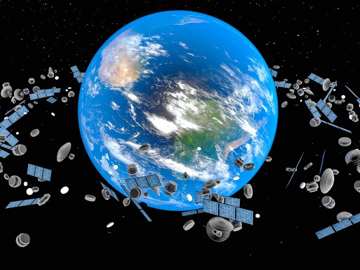 космический мусор на околоземной орбите. космический мусор. объекты вокруг земли. космический мусор. объекты вокруг земли.