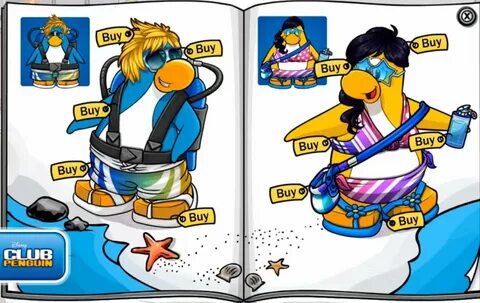 Club Penguin January 2012 penguin style sneak peeks.