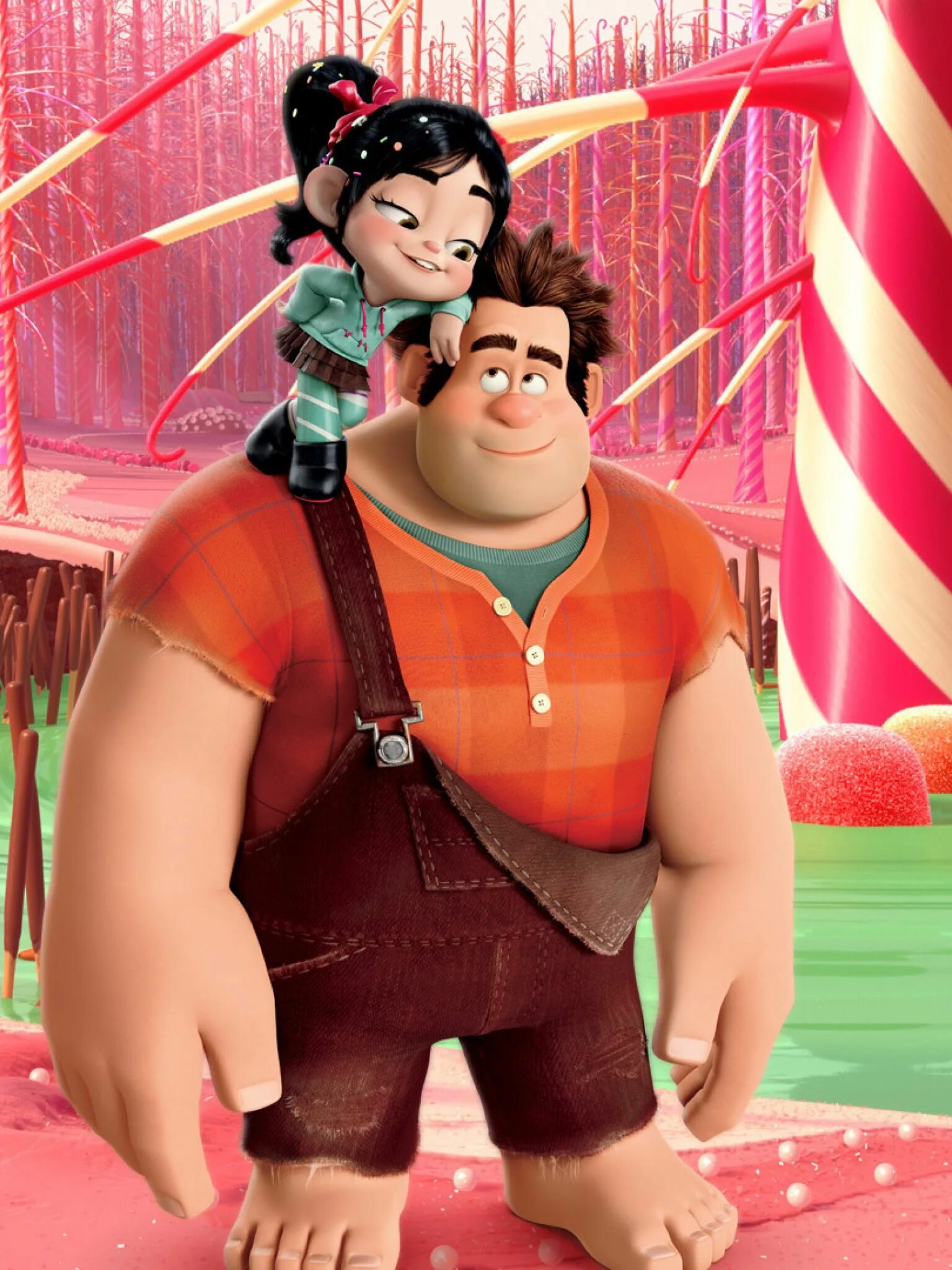 Самый понравившийся герой. Ральф с Ванилопой. Ральф («Wreck it Ralph», 2012).