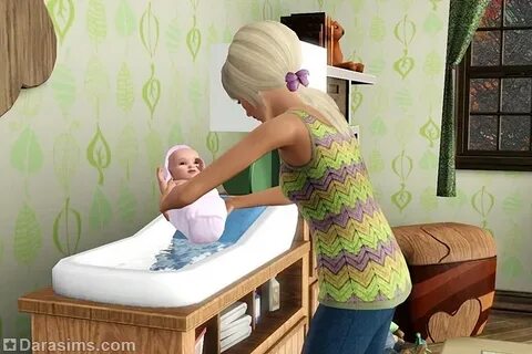 Пеленальный столик симс