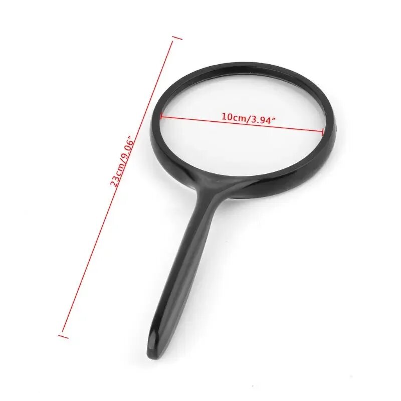 Лупа 5х. Лупа magnifying glass 100мм. лупа &quot;100&quot; прорезин. 10х (1/12/200). линза для лупы 100 мм. лупа с рукояткой большой димптр.