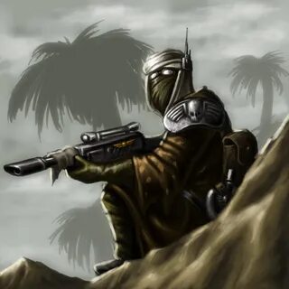 Военизированные наемники в пустоши