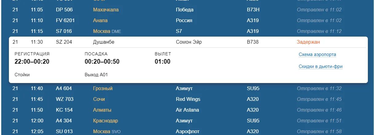 Аэропорт череповец табло вылета