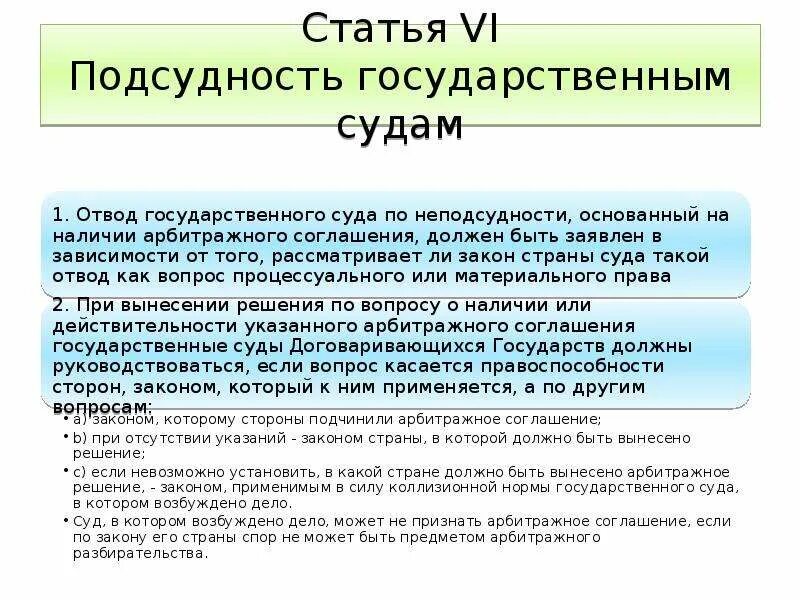 Арбитражные конвенции. Подсудность в договоре. Соглашение о подсудности в гражданском процессе. Соглашение о договорной подсудности. Условие о договорной подсудности.