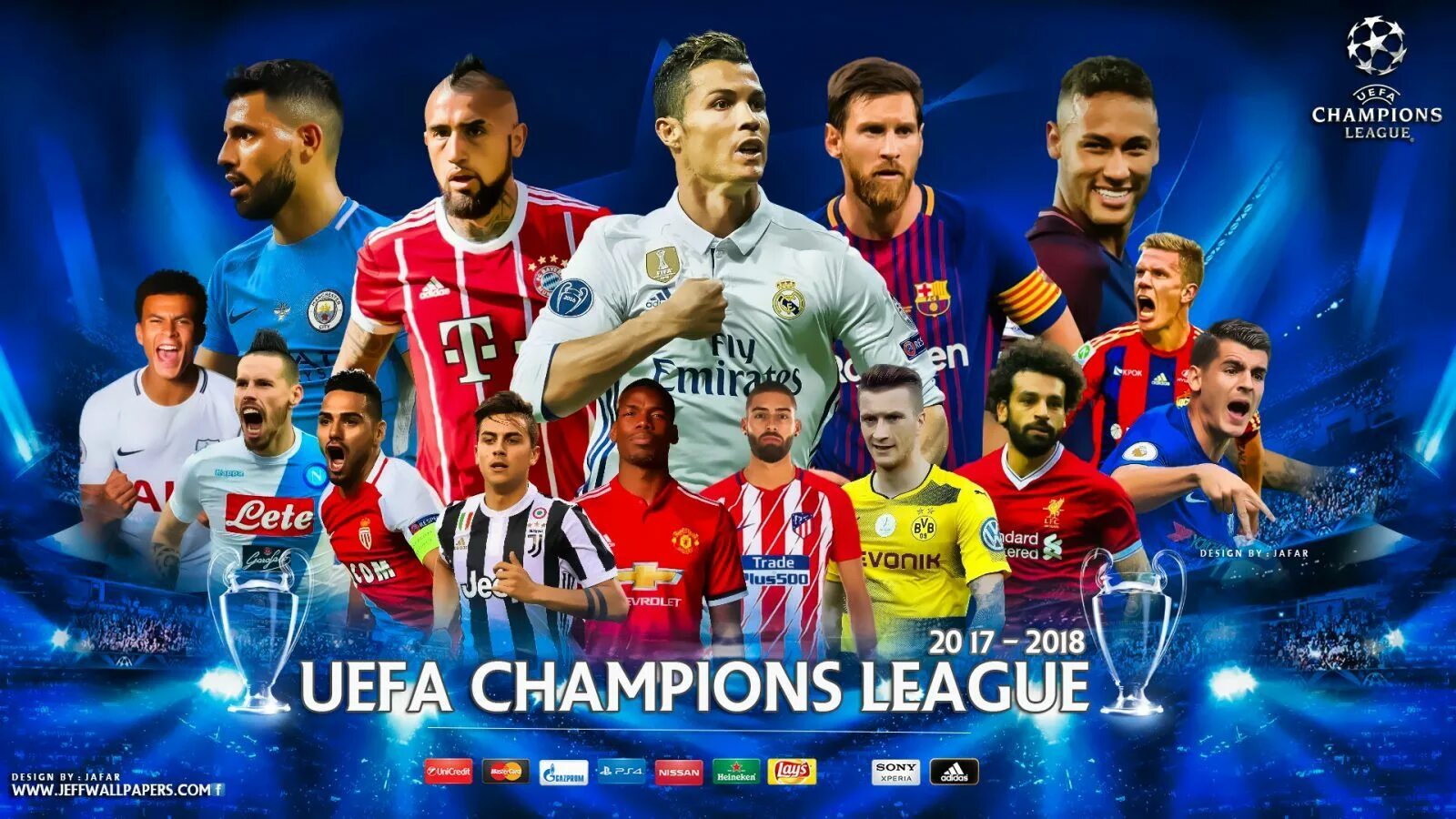 UEFA Champions League 2018. UEFA Champions League 2017. UEFA Champions League 2017 2018. PES 2017 UEFA Champions League.