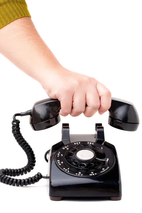 Hang up phone