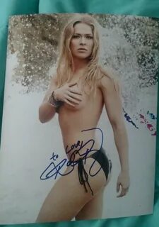 Slideshow ronda rousey nude video.