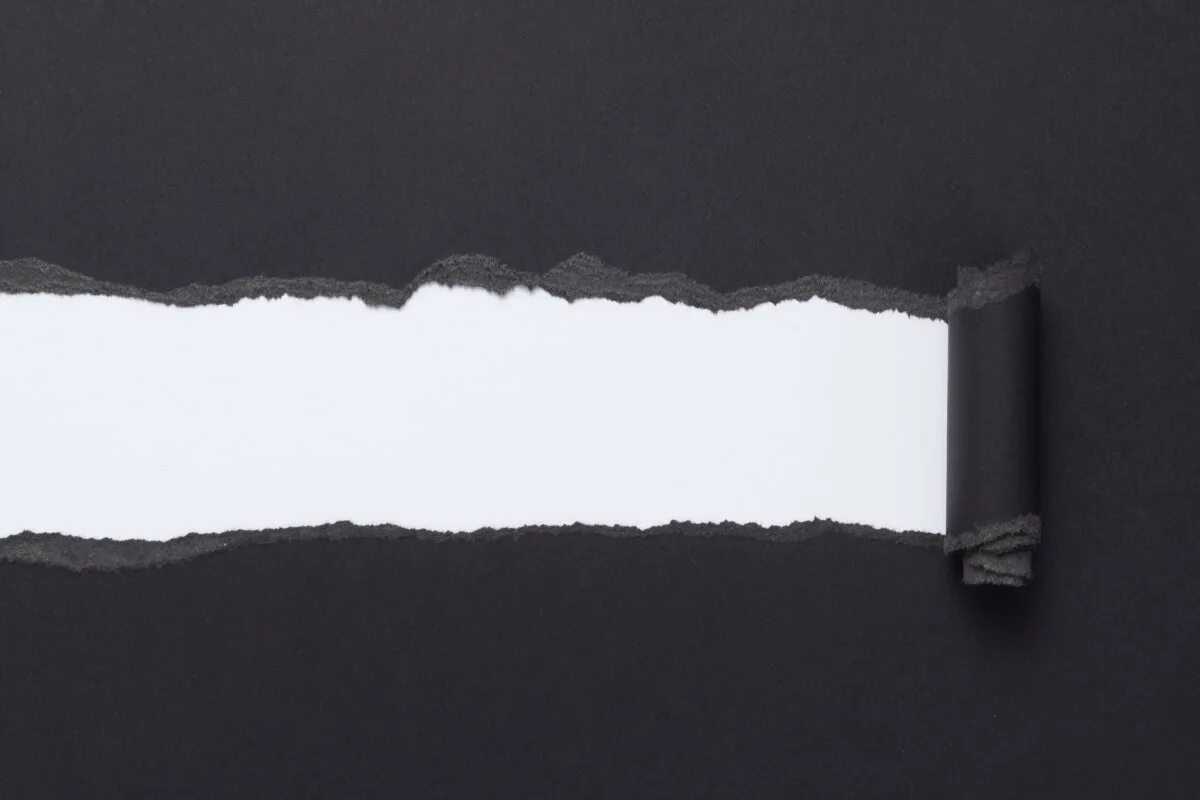 Рваный край бумаги