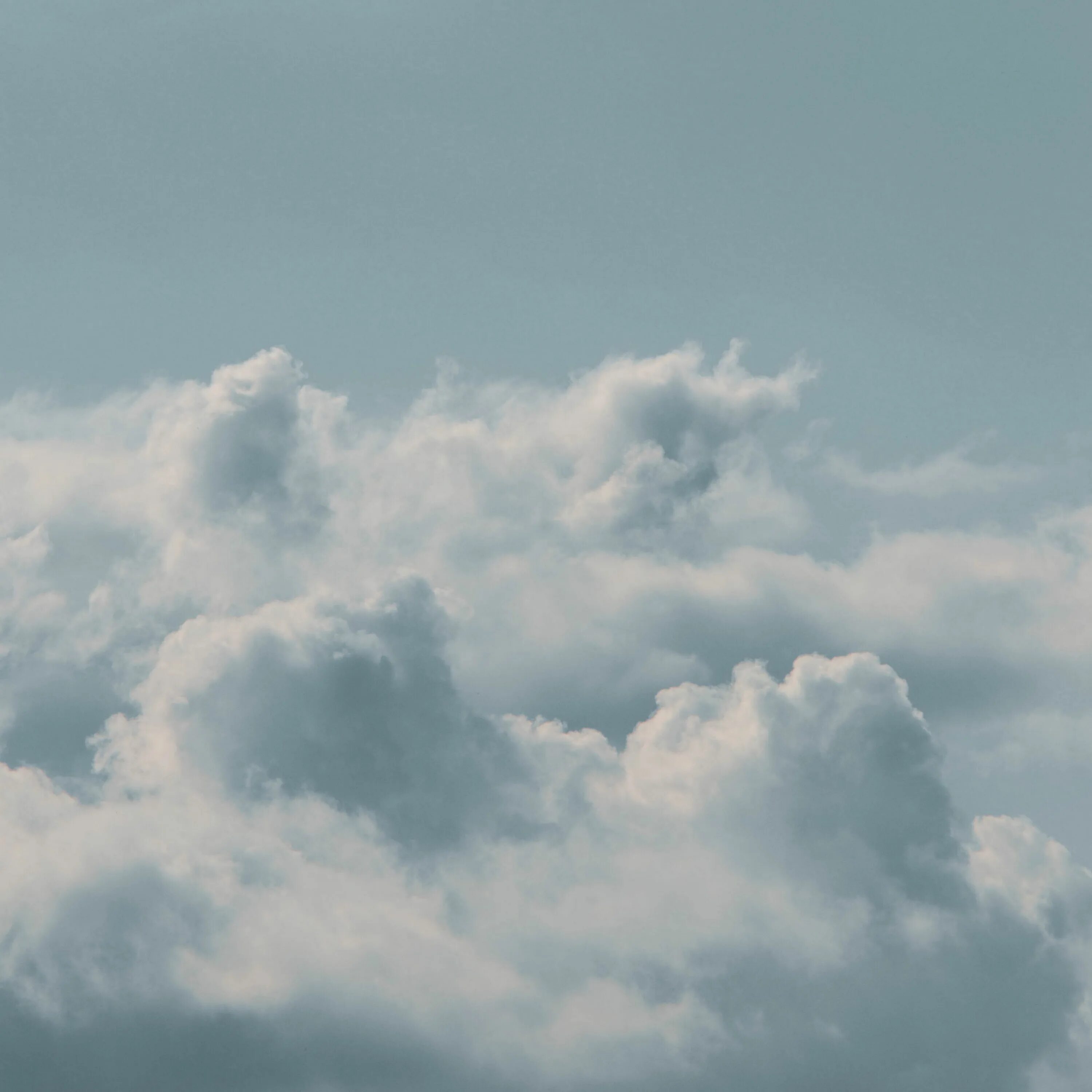 There are clouds in the sky it