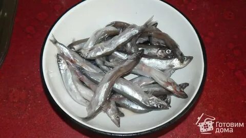 Мойва свежемороженая на сковороде