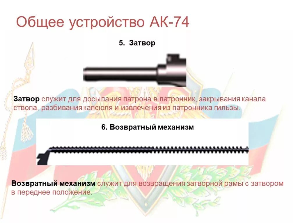 Назначения механизмов ак 74. Механизм затвора АК 74. АК-74 автомат затвор затвор. Затвор АК-74 служит для. Затворная рама АК-74 служит.