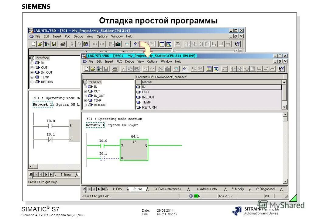 Диалоговая отладка программ конспект. Программа SIMATIC. Программа SIMATIC сложная. Landmark программа. АЙТИ программа простая.