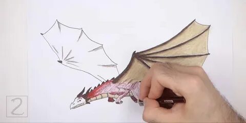 Как нарисовать бумажного дракона