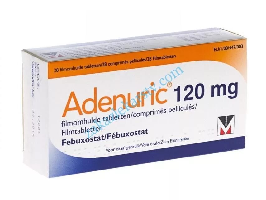 Аденурик табл. 120 мг № 28. Лекарство от подагры Аденурик. Аденурик 80. Аденурик 60 мг.