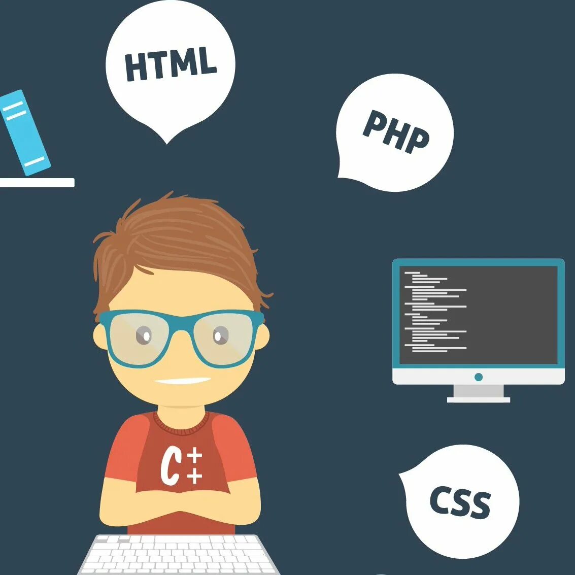Язык веб программирования html. Программирование. программирование иллюстрация. веб программирование. программирование рисунок.