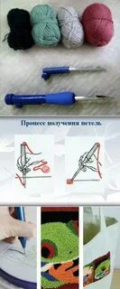 Как вышивать ковровой иглой для новичков