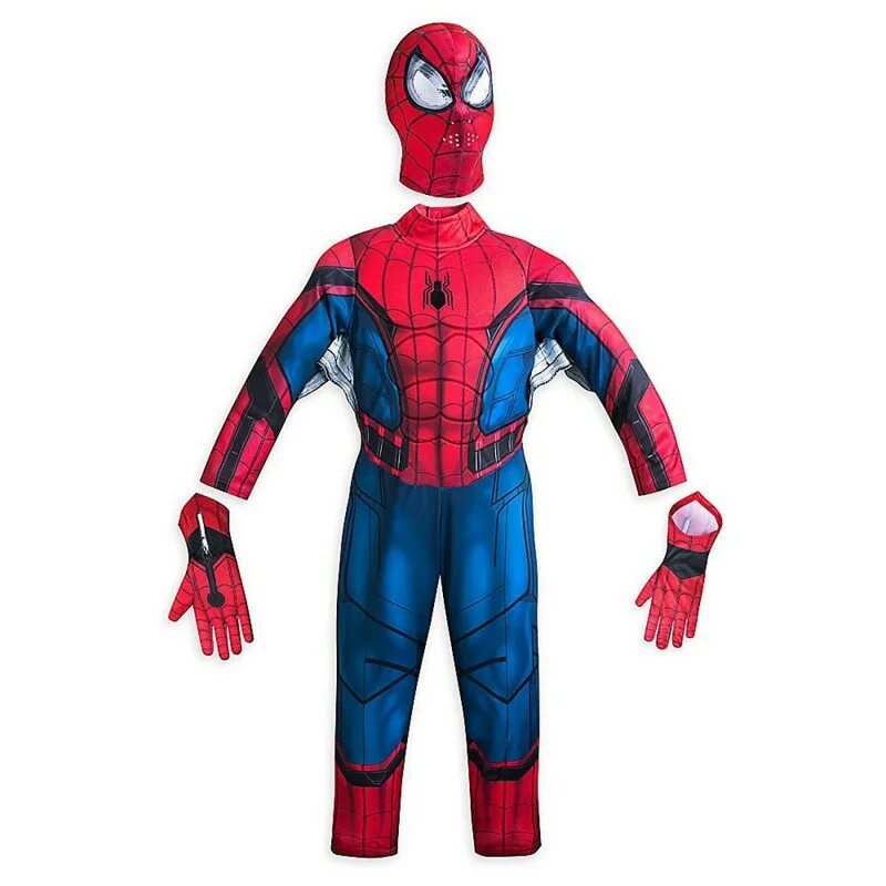 New Kid костюм Спайдер Мэн. Marvel Spider man костюмы Homecoming. Костюм человека паука Disney. Костюм Spider Homecoming Suit.