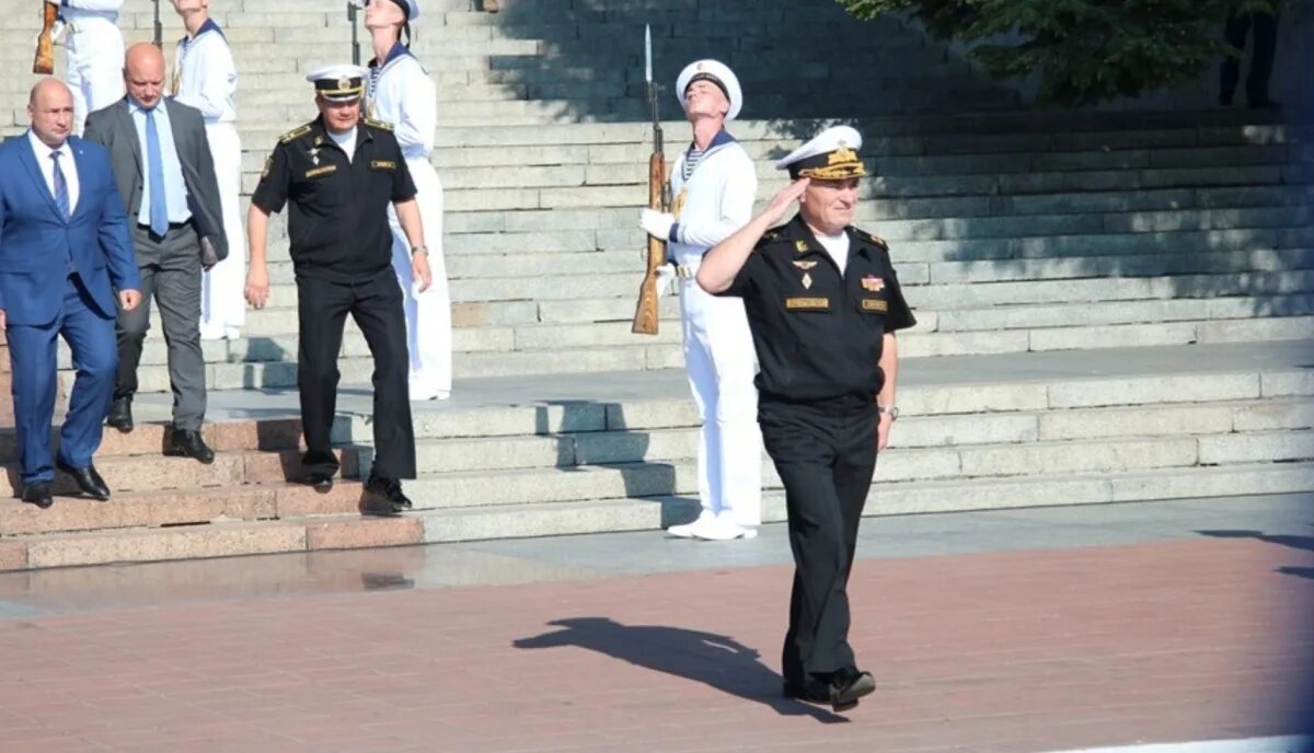 Соколов Адмирал ЧФ. Командующего флотом сняли с должности