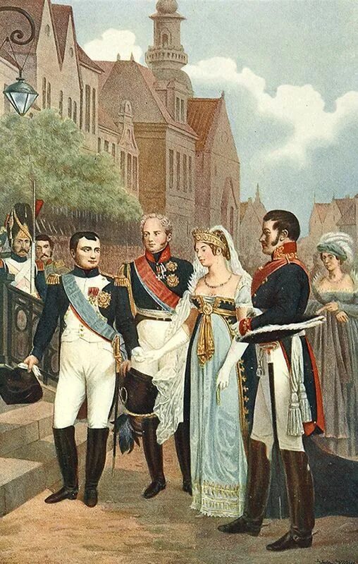 первая встреча монархов в тильзите