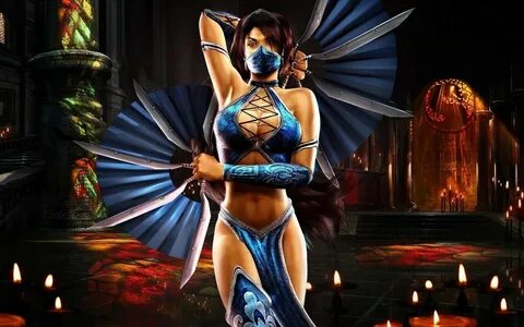 kitana mortal kombat.