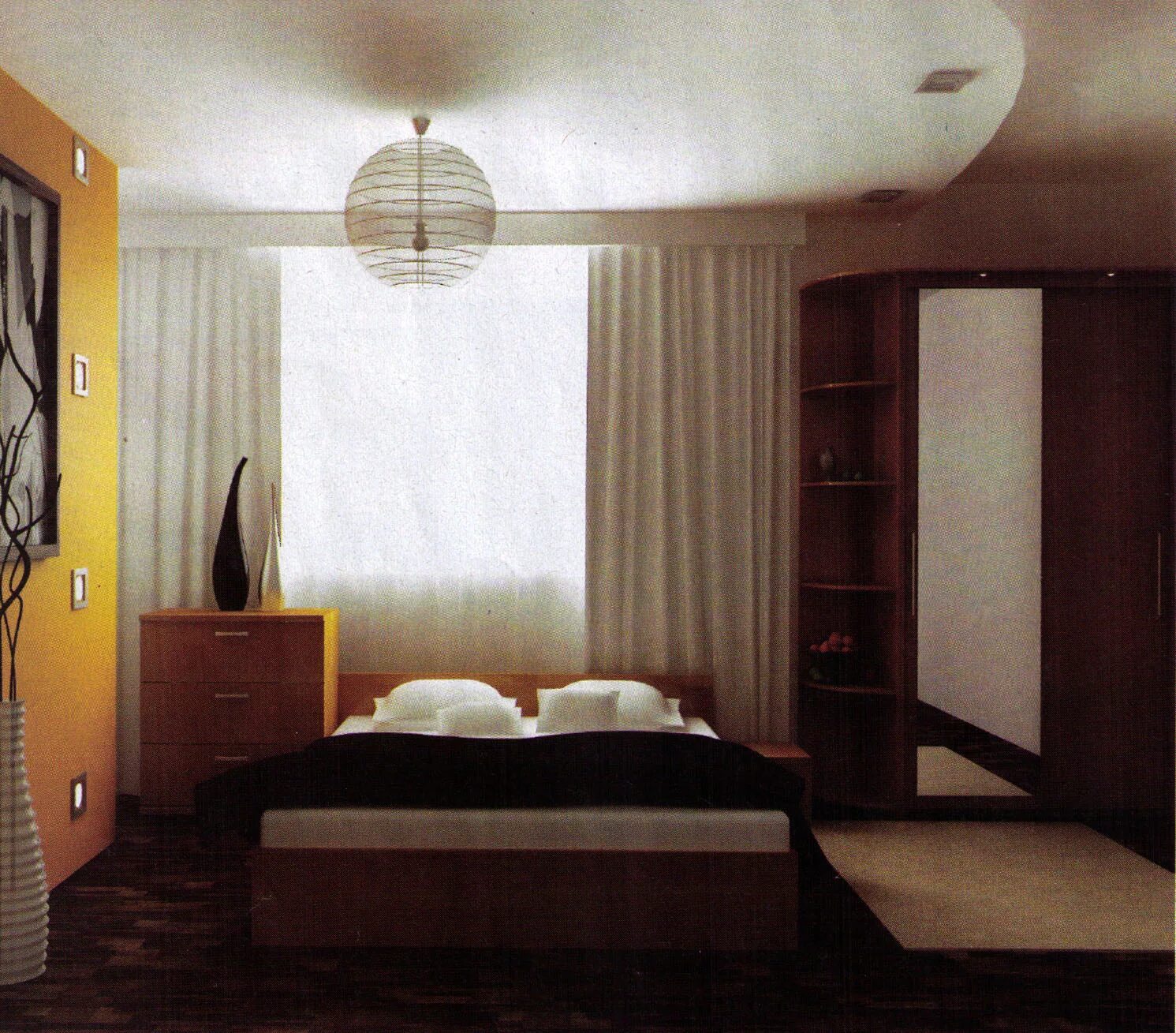 Интерьер спальни эконом класса. Спальня 3х4. Спальня эконом вариант. Спальный гарнитур для маленькой комнаты.