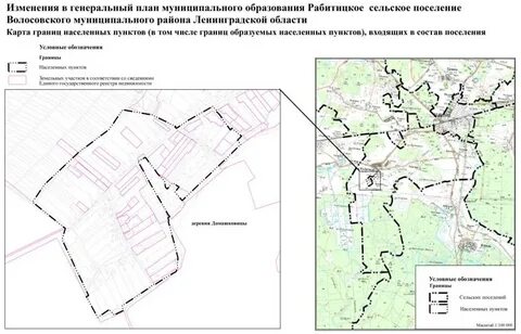 Границы села и населенного пункта