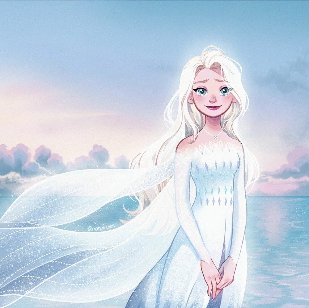 D froze. Elsa Frozen 2 в белом платье. Elsa Холодное сердце 2 арт.