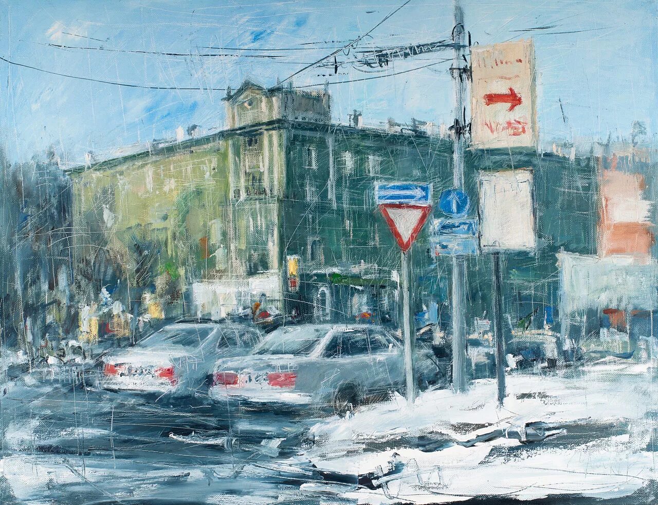 Акварельный новосибирск. Курилов художник Новосибирск.