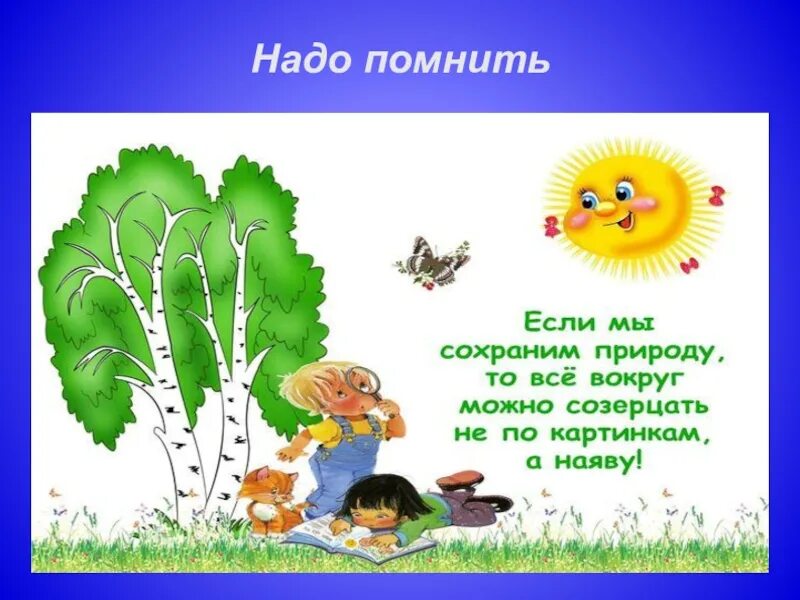 Берегите природу друзья