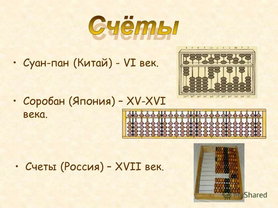 Суан пан. Китайский суан пан. абак суан пан. суан-пан (китай vi век). суан пан и соробан.