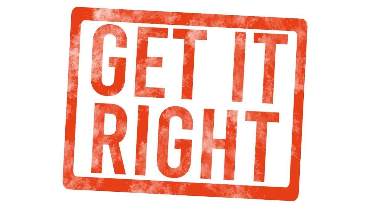 Getting it right. Get your right. it’s worth - стоит png.