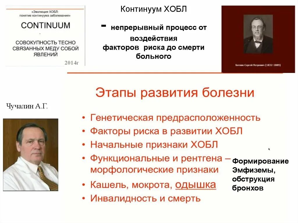 Основной фактор развития хобл