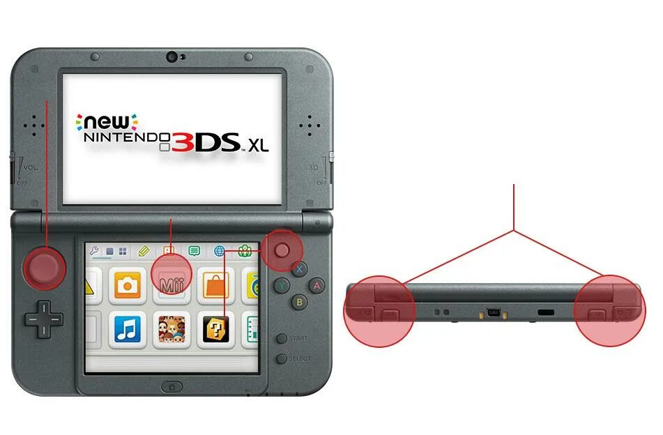 Nintendo 3ds кнопки. Шарнир old Nintendo 3ds XL. Нинтендо 3dc XL. Nintendo 3ds back. Выбираем nintendo