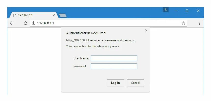 Username password authentication